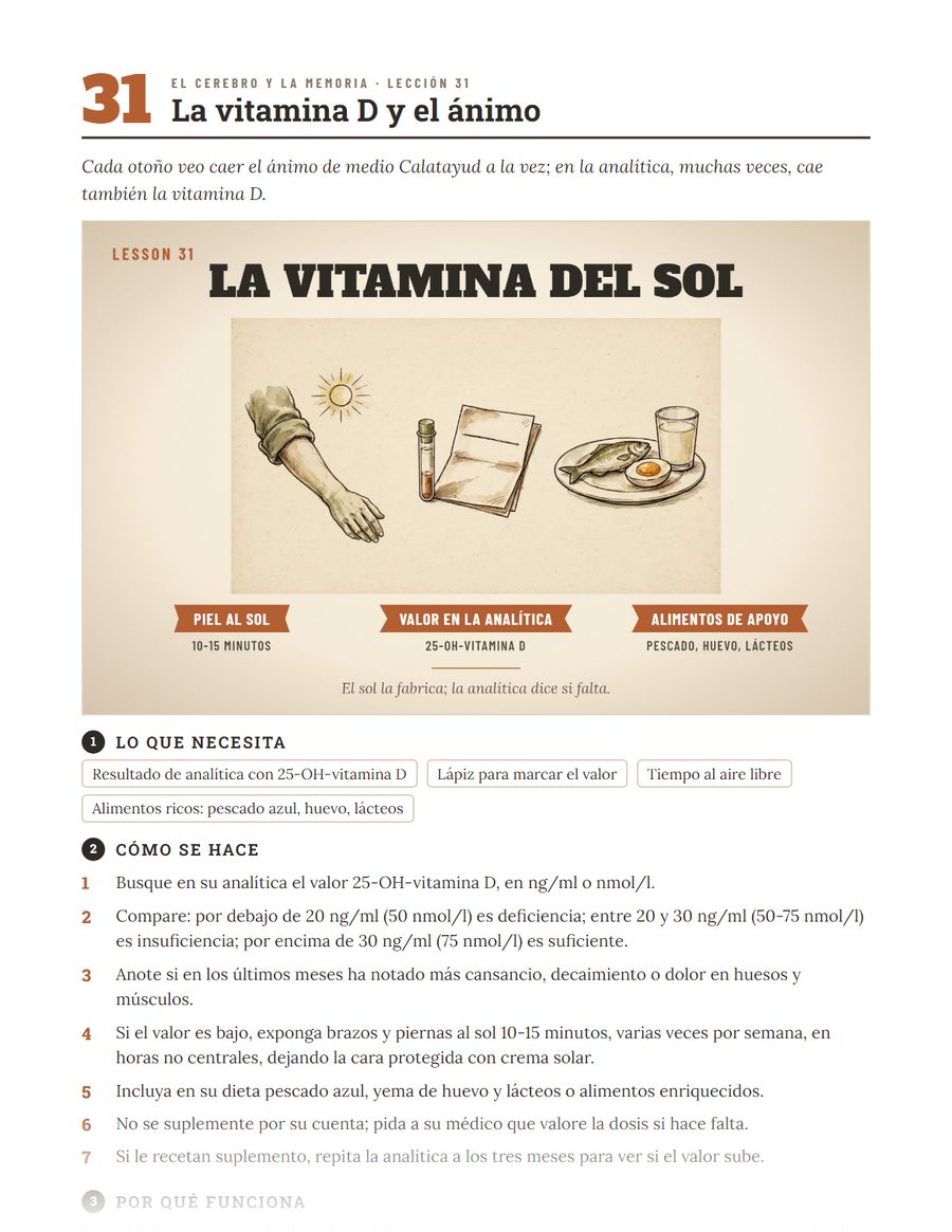 Una página del libro